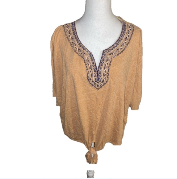 Democracy Tops - Democracy Bohemian Blouse Women’s XL